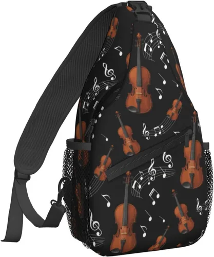Miniatura 28 de Famame Mochila bandolera para el pecho, bolsa de hombro, gimnasio, ciclismo, viajes, senderismo, mochila para hombres y mujeres.., Multicolor27.