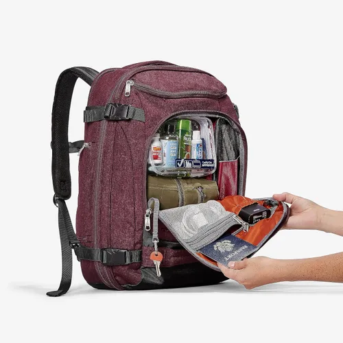 Miniatura 4 de eBags Mochila de viaje Mother Lode Jr, Granates, Mochilas de viaje
