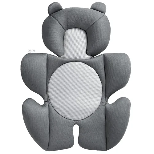Miniatura 8 de G Ganen Cojín de apoyo para cochecito y asiento cómodo para bebé (oso negro)