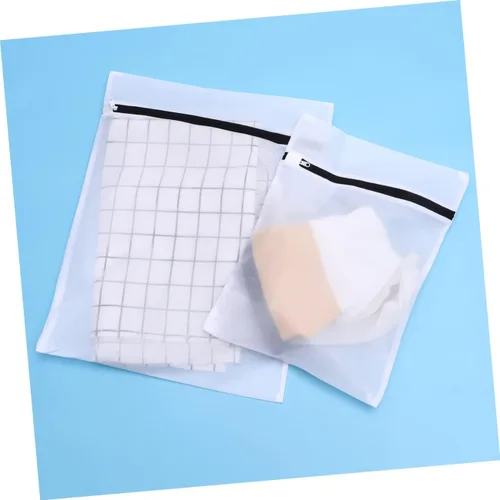 Miniatura 2 de NOLITOY Juego de 6 bolsas de lavandería de malla, bolsas con cremallera para ropa interior, medias