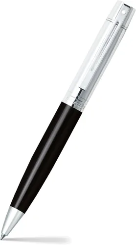 Miniatura 33 de Sheaffer 300 - Bolígrafo de punta redonda con detalles en cromo y tono dorado Ribete cromado/dorado