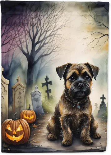 Miniatura 16 de Caroline's Treasures DAC2011GF - Bandera decorativa para jardín de Halloween con diseño de beagle para jardín, jardín, jardín, jardín, multicolor