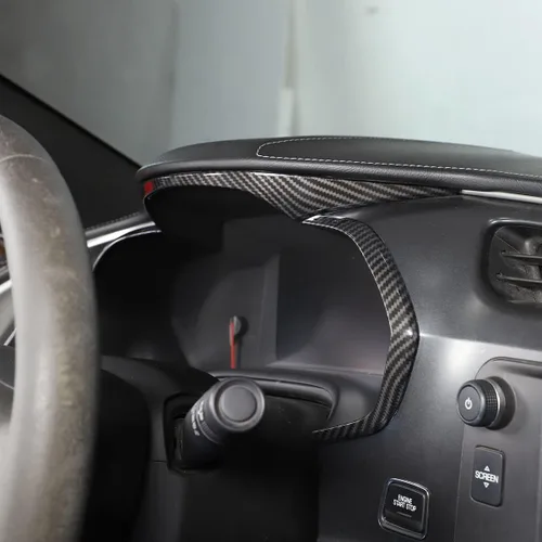 Miniatura 5 de Tiras de ajuste para panel de instrumentos de tablero de instrumentos, ABS, 3 unidades, compatibles con Corvette C7 Stingray 2014-2019, accesorios