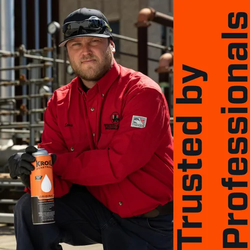Miniatura 5 de Kroil Aerokroil Penetrant - Lubricante penetrante de óxido - Aceite inhibidor de la corrosión para cadenas, bisagras y piezas metálicas pegadas, uso