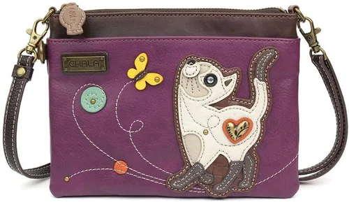 Miniatura 82 de CHALA Mini bandolera/bolso con correa convertible elegante, compacto, versátil