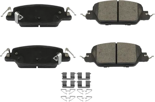 Miniatura 28 de Pastillas de freno, 4 pastillas de freno de disco de cerámica traseras ECCPP para Chevy Captiva Sport, Equinox, 10-17 para GMC Terrain, 07-09