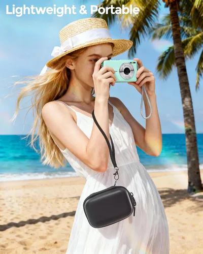 Miniatura 3 de ProCase Funda pequeña para cámara digital para KODAK PIXPRO FZ55/FZ53/FZ45/FZ43, funda de carcasa rígida para cámara, linda funda de viaje compacta