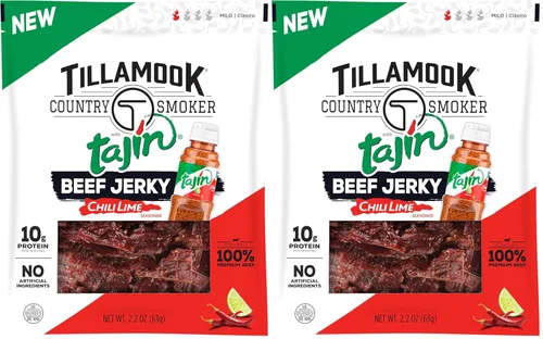 Miniatura 16 de Tillamook Country Smoker Tillamook Real Hardwood Smoked Old Fashioned Silver Dollar - charqui de carne de vacuno