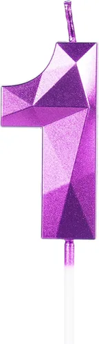 Miniatura 345 de Velas de cumpleaños número 15, velas número 15, velas de feliz cumpleaños de oro rosa para pastel, decoraciones de cobertura de pastel de diseño 3D