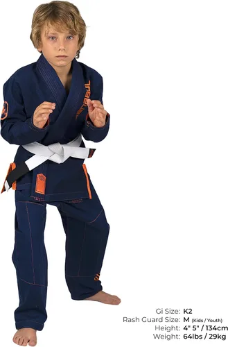 Miniatura 8 de Sanabul, Future Legend Kids - Traje de Jiu Jitsu brasileño, BJJ Gi