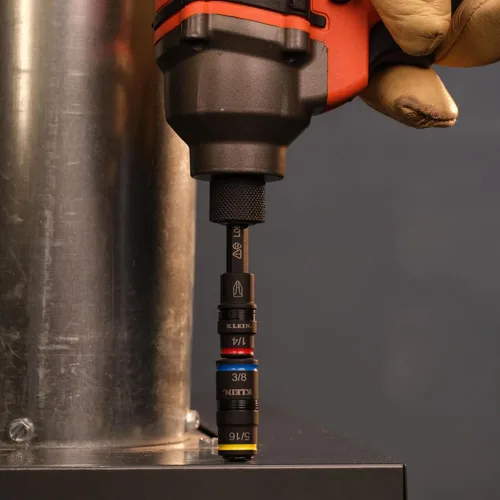 Miniatura 7 de Klein Tools 32517HD KNECT 17 en 1 destornillador híbrido con clasificación de impacto/destornillador de tuercas, magnético, enchufe abatible, 11