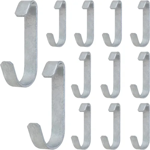 Miniatura 8 de VIVIDA Clips de puerta de 1-3/8 pulgadas para valla de eslabones de cadena, banda de clip para panel de perrera para tubo de diámetro exterior