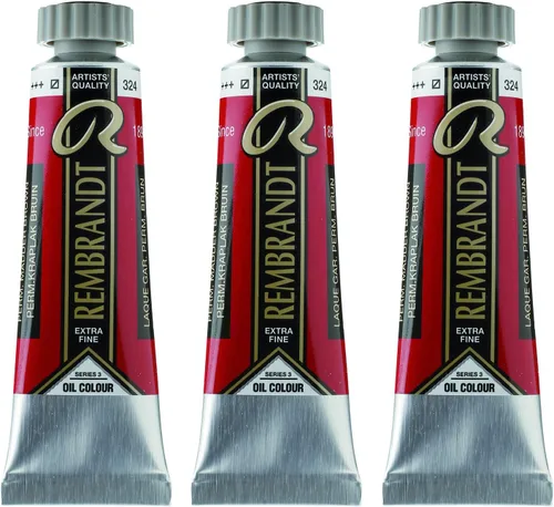 Tarens Pintura al óleo, Rembrandt, juego de 3, marrón Mudder Permanente, 0.5 fl oz (0.5 fl oz) (Nº 5)