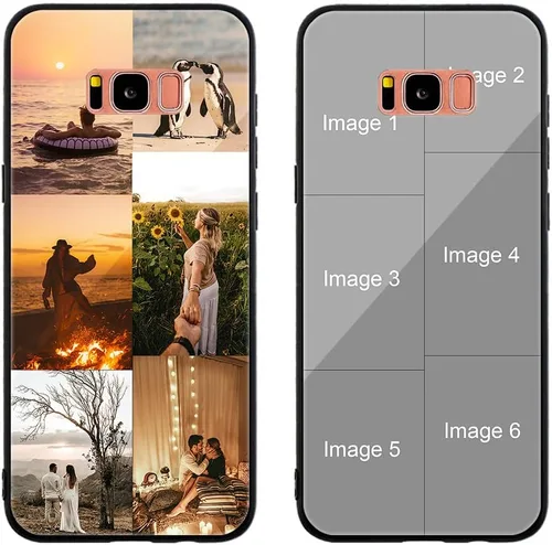 Miniatura 457 de Funda de teléfono personalizada para Samsung Galaxy S22+ / S22 Plus 5G, funda de TPU suave de vidrio templado antiarañazos personalizada con foto
