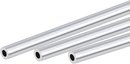 Miniatura 13 de uxcell 6063 Tubo redondo de aluminio 0.315 in OD 0.197 in Diámetro interior 11.811 in Longitud Tubería 3 PC