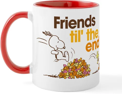 Miniatura 34 de CafePress Snoopy On Heart Mugs 11 oz (325 ml) Ceramic Coffee Mug