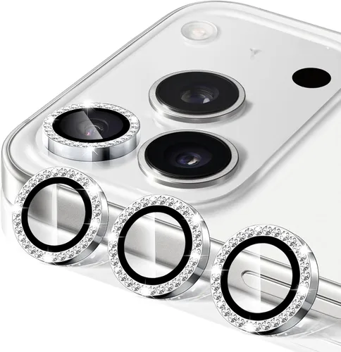 Miniatura 37 de Compatible con iPhone 13 Pro para iPhone 13 Pro Max, protector de lente de cámara antiarañazos, vidrio templado 9H, protector de cámara de metal a