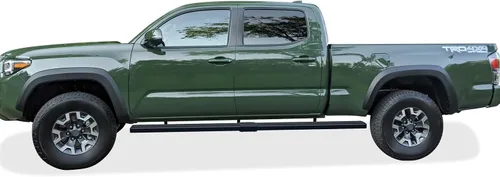 Miniatura 6 de APS Estribos rueda a rueda de 6 pulgadas compatibles con Toyota Tacoma 2005-2023 doble cabina de 6 pies