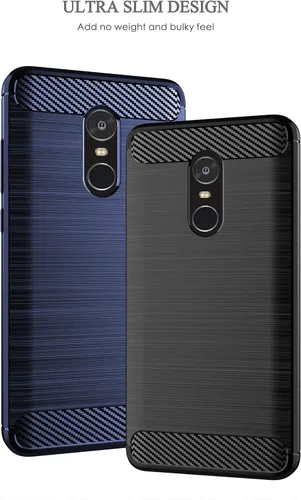 Miniatura 8 de Asuwish Funda compatible con Xiaomi Redmi Note 4/4X y protector de pantalla de vidrio templado, accesorios de celda, fundas protectoras suaves