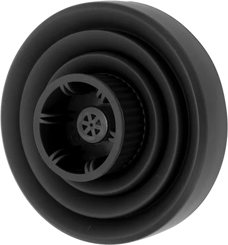 Miniatura 9 de Difusor universal para secador de pelo, portátil, plegable, ligero, color negro