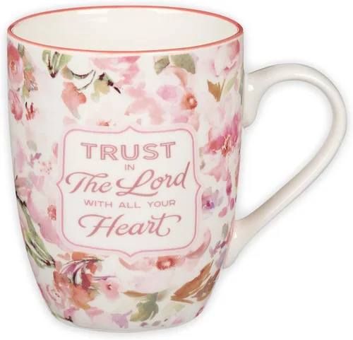 Miniatura 6 de Christian Art Gifts Taza inspiradora de cerámica para café y té para mujeres: Fuerza y Dignidad Versículo Bíblico Alentador de Proverbios, vajilla