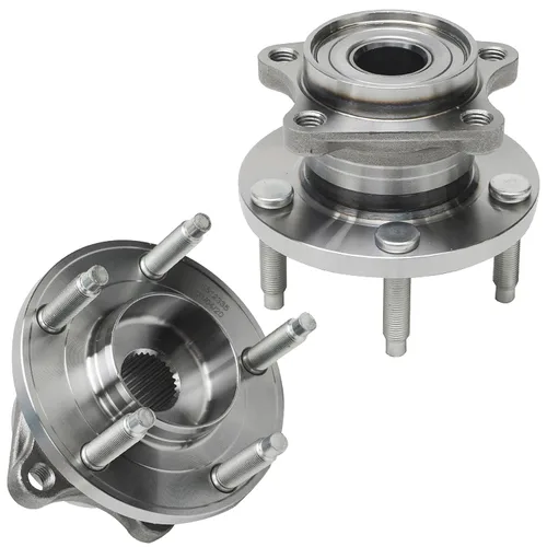Miniatura 45 de Detroit Axle - 2 bujes de rodamiento de rueda delanteros para Land Rover LR3 2005-2009, LR4 2010-2016, Range Rover Sport 2006-2013, reemplazo