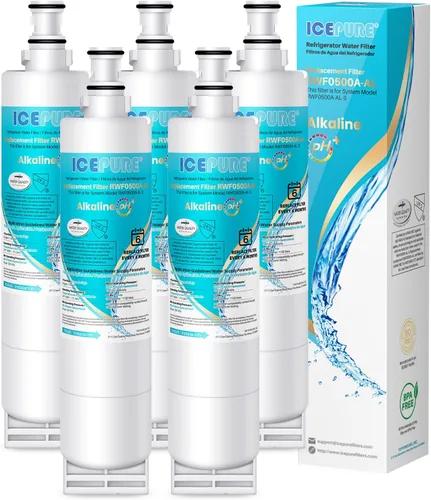 Miniatura 13 de ICEPURE Alkaline 4396508 Filtro de agua para refrigerador de reemplazo para EDR5RXD1, EveryDrop Filtro 5, Whirlpool 4396510, 4392857, 4396547, 9085