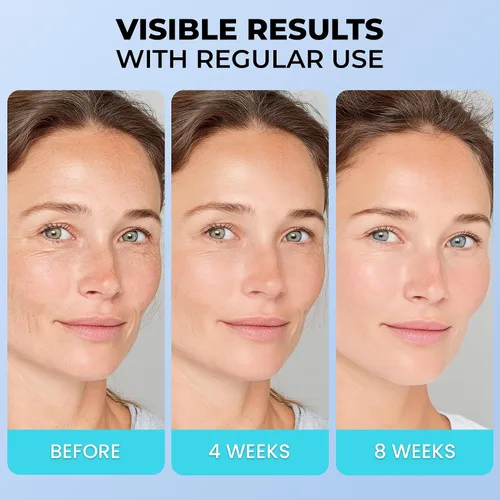 Miniatura 6 de Hidratante facial para la piel envejecida: crema antiarrugas para mujeres mayores y hombres de 50 y 60 años más con retinol, colágeno y ácido