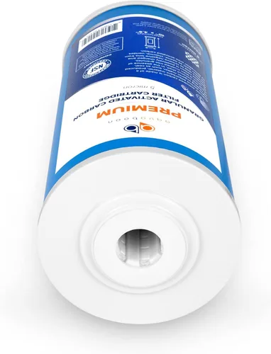 Miniatura 7 de Aquaboon Cartucho de filtro de agua de carbón activado granular de 5 micras de 10 x 4.5 pulgadas, repuesto de filtro de agua para toda la casa