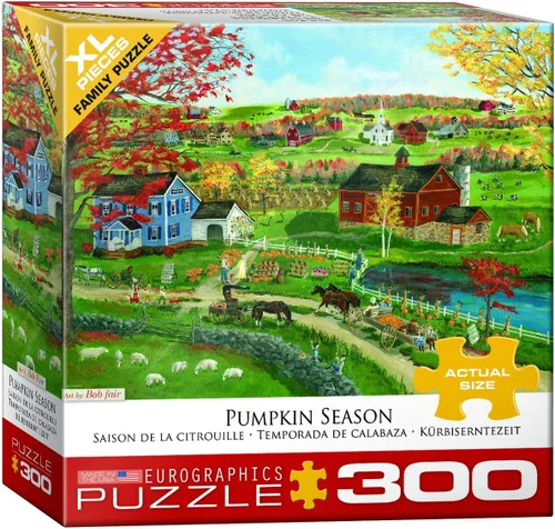 Miniatura 206 de EuroGraphics - Rompecabezas Pandas rojos