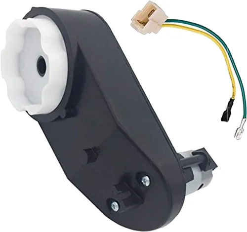 Caja de cambios 12V390 20000RPM con motor de CC, motor RS390 de 12 V con caja de engranajes para niños, accesorios de paseo eléctrico para niños y