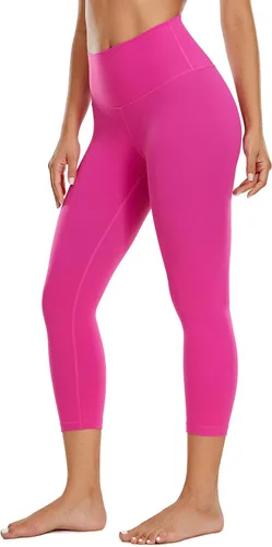 CRZ YOGA Butterluxe - Leggings capri de cintura alta para mujer, 17 pulgadas, 19 pulgadas, 23 pulgadas, pantalones de yoga suaves y suaves
