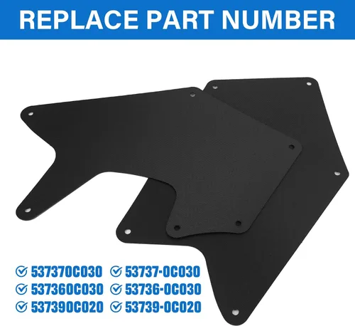 Miniatura 2 de Tutor Auto Protectores de Guardabarros contra Salpicaduras con Clips Compatibles con Toyota Tundra Sequoia 2007-2020 - Reemplaza 537370C030