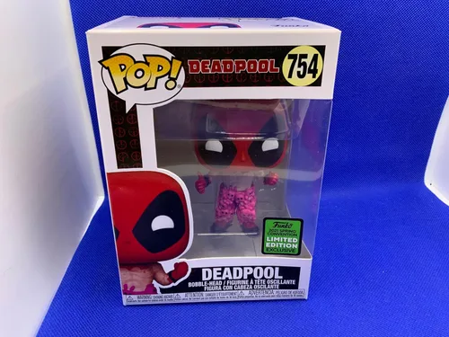 Funko POP! Deadpool - Deadpool con pantalones de oso de peluche (ECCC 2021 exclusivo compartido)