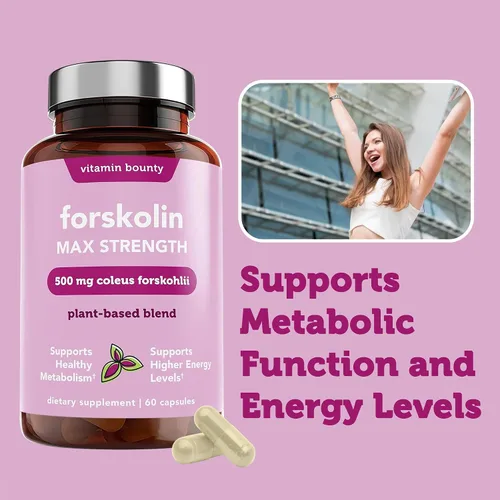 Miniatura 6 de Vitamina Bounty, Forskolin, 0.1763 oz, 60 ct