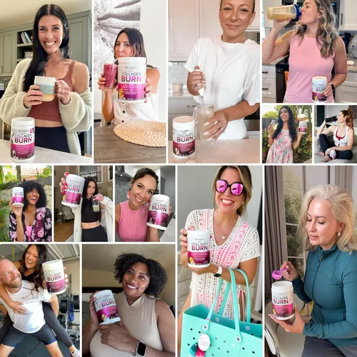 Miniatura 5 de Vitauthority Multi Collagen Burn Energy: Péptidos de proteína hidrolizados con ácido hialurónico y creatina monohidrato en polvo para mujeres