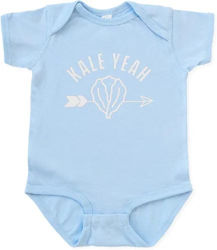 Miniatura 4 de CafePress Kale Yeah Veggie Veggie Vegano Vegano Vegano Vegani Body Body Lindo Bebé Body Body Mameluco Bebé