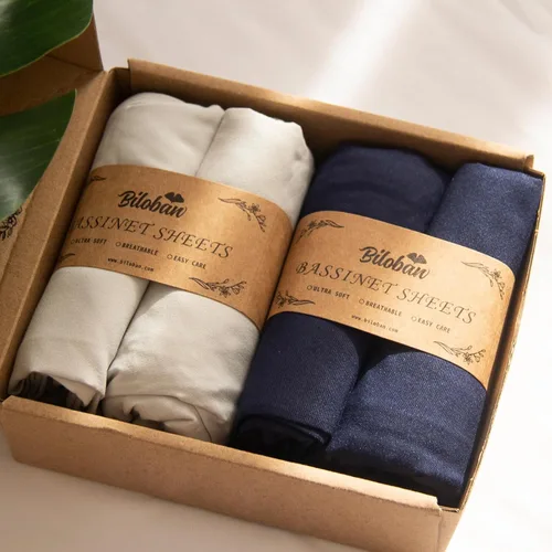 Miniatura 13 de Sábanas para moisés de bebé, paquete de 4 unidades, compatibles con Dream On Me Lacy/Karley Bedside Sleeper/Graco Sense2Snooze/DreamMore Bedside