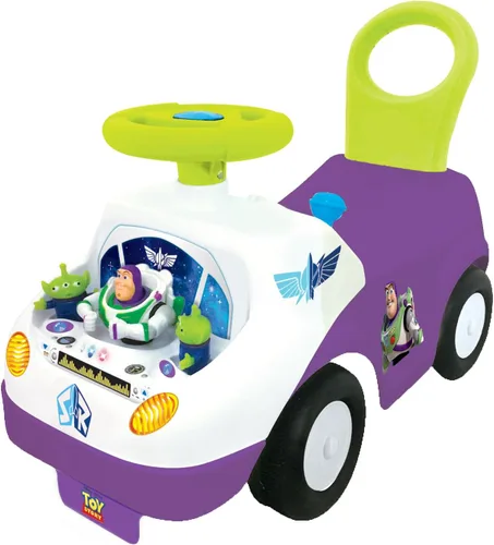 Kiddieland: Mi Primer Buzz Ride On, Reproduce Música y Tiene Luces Intermitentes, El Tablero Tiene Actividades Electrónicas Interactivas con Sonidos
