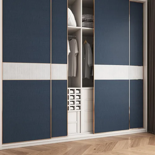 Miniatura 5 de YENHOME Papel tapiz de vinilo azul oscuro con textura para despegar y pegar, papel de pared texturizado de 17.7 x 118 pulgadas, papel tapiz