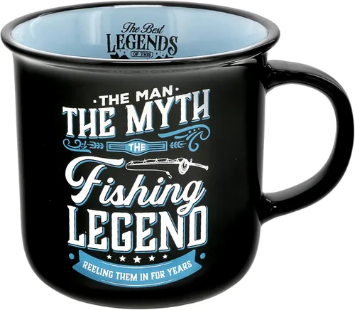Miniatura 11 de Pavilion Gift Company - Taza de cerámica de 13 onzas, taza de café de doble cara, taza de café para pesca, golf, caza, juego, pickleball, cerveza