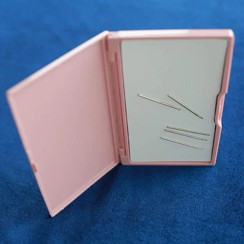 Miniatura 4 de ViaGasaFamido Estuche de almacenamiento de agujas magnéticas, rectángulo magnético manual para coser, pasador de costura, caja de almacenamiento
