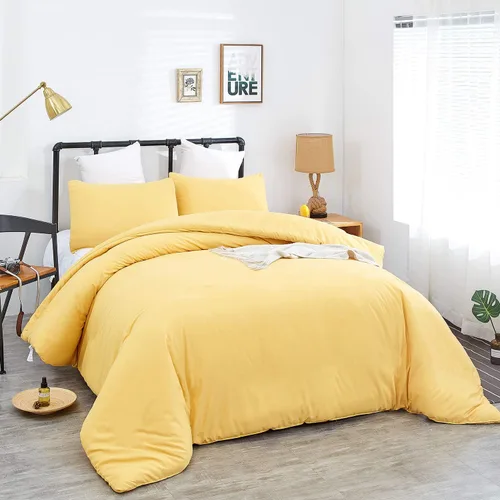 Miniatura 281 de CLOTHKNOW - Juego de edredón verde militar tamaño completo de 3 piezas, juego de ropa de cama verde oscuro, edredón suave con 2 fundas de almohada