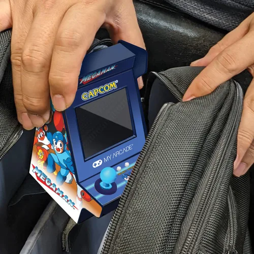 Miniatura 5 de My Arcade Mega Man Nano Player Pro: 4.8" Portable Mini Arcade with 6 Games, 2.4" Screen Color Display, Retro