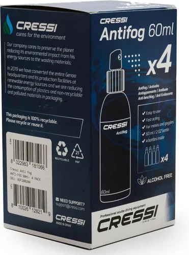 Miniatura 4 de Cressi Unisex Anti-fog Spray