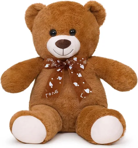 Miniatura 8 de Oso de Peluche Animal de Peluche 24'' Pequeño Oso de Peluche Juguete de Peluche Regalo para San Valentín Navidad Cumpleaños Azul