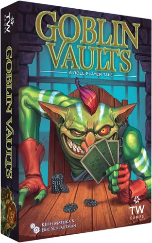Juego de mesa Goblin Vaults | Outwit & Outbid to Fill Your Vaults with Loot | Juego de cartas familiar de estrategia para tomar trucos | 30-45