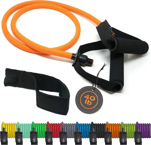 Juego de bandas de resistencia para hombres, mujeres, ejercicio y entrenamiento. Bandas de fitness para trabajo de piernas y bíceps. Bandas de