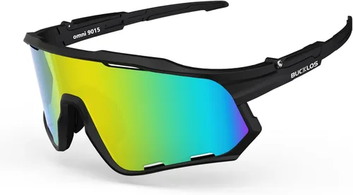 Miniatura 11 de BUCKLOS Gafas de sol polarizadas para ciclismo y correr para hombres y mujeres, protección UV400, gafas de sol TR90 para bicicleta, béisbol, Marcos