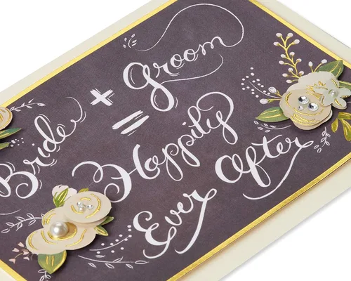 Miniatura 5 de Papyrus Tarjeta de boda para pareja (todo suma)
